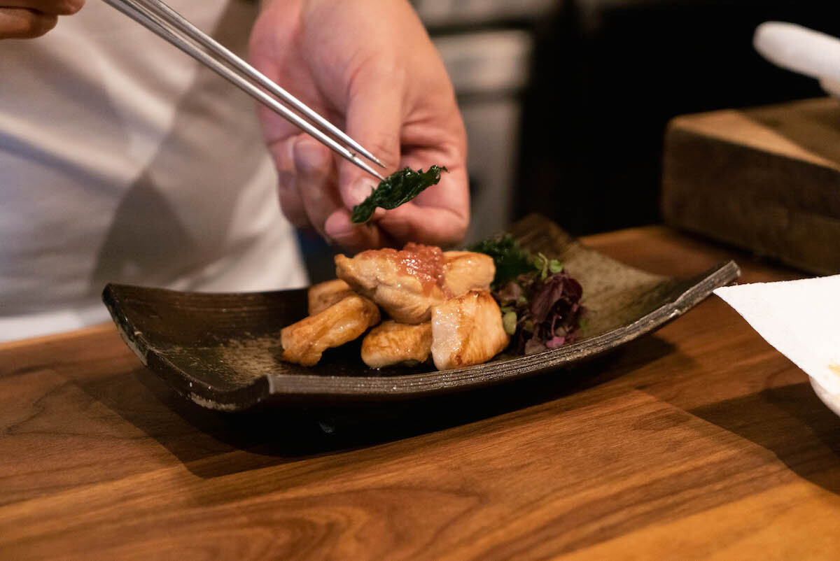 chef Michael Beltran - estrella michelin - gourmet - plato gourmet plato gourmet servido por chef michelin